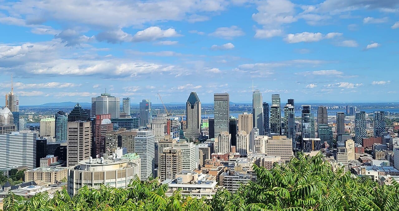 Montréal vu du Mont Royal